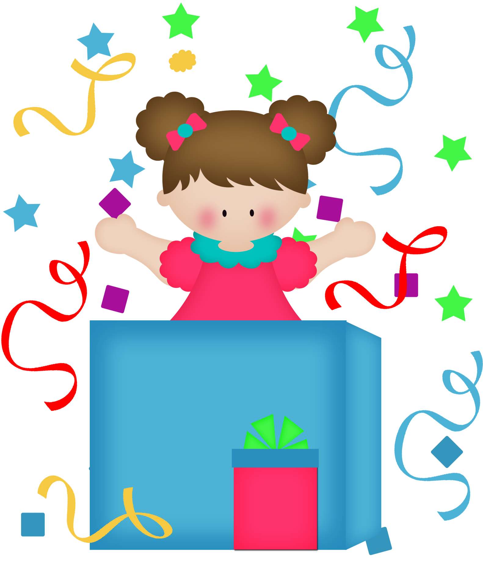Elemento Menina Aniversário Png (6)