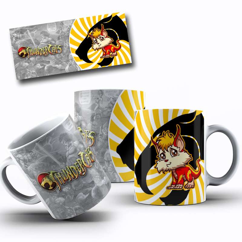 Arte Para Caneca Thundercats Personagem Cartoon 8