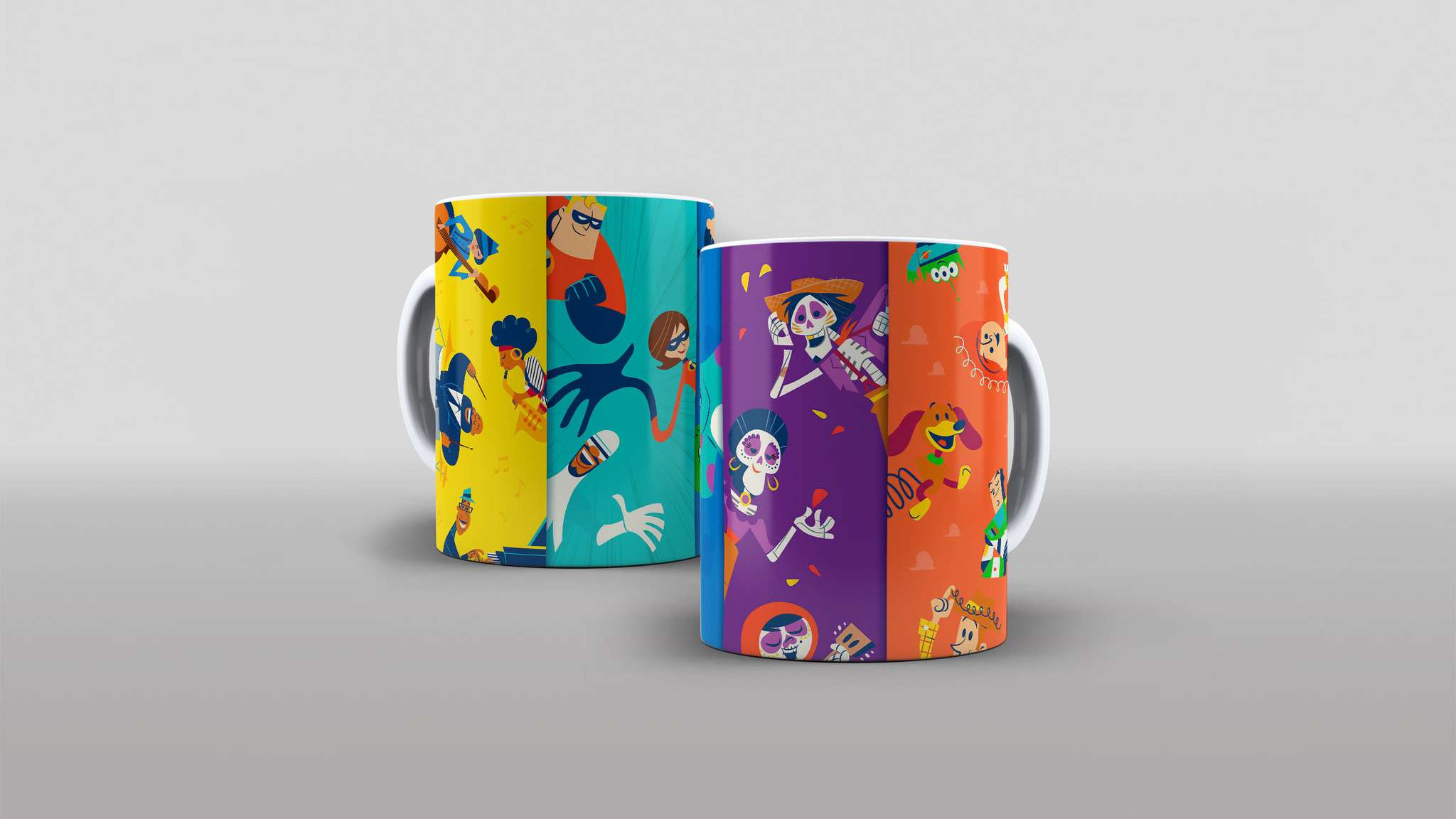 Arte Filmes Infantil Toy Story Incríveis Monster S A Sa Pixar Para Caneca