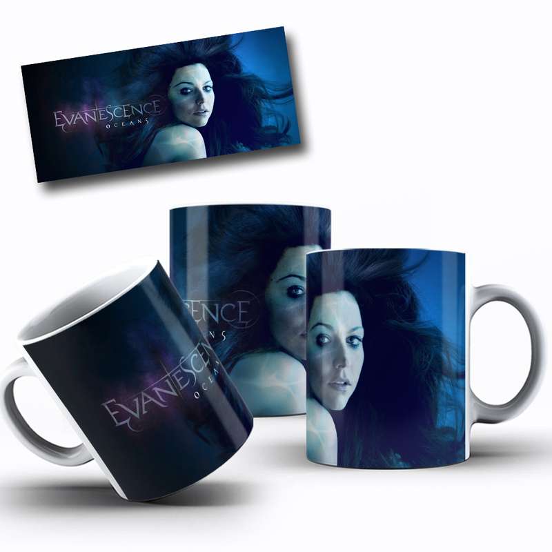 Arte Para Caneca Evanescence Personagens Cartoon 3