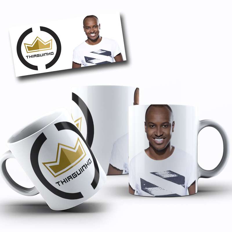 Arte Para Caneca Thiaguinho Personagem Camiseta 5