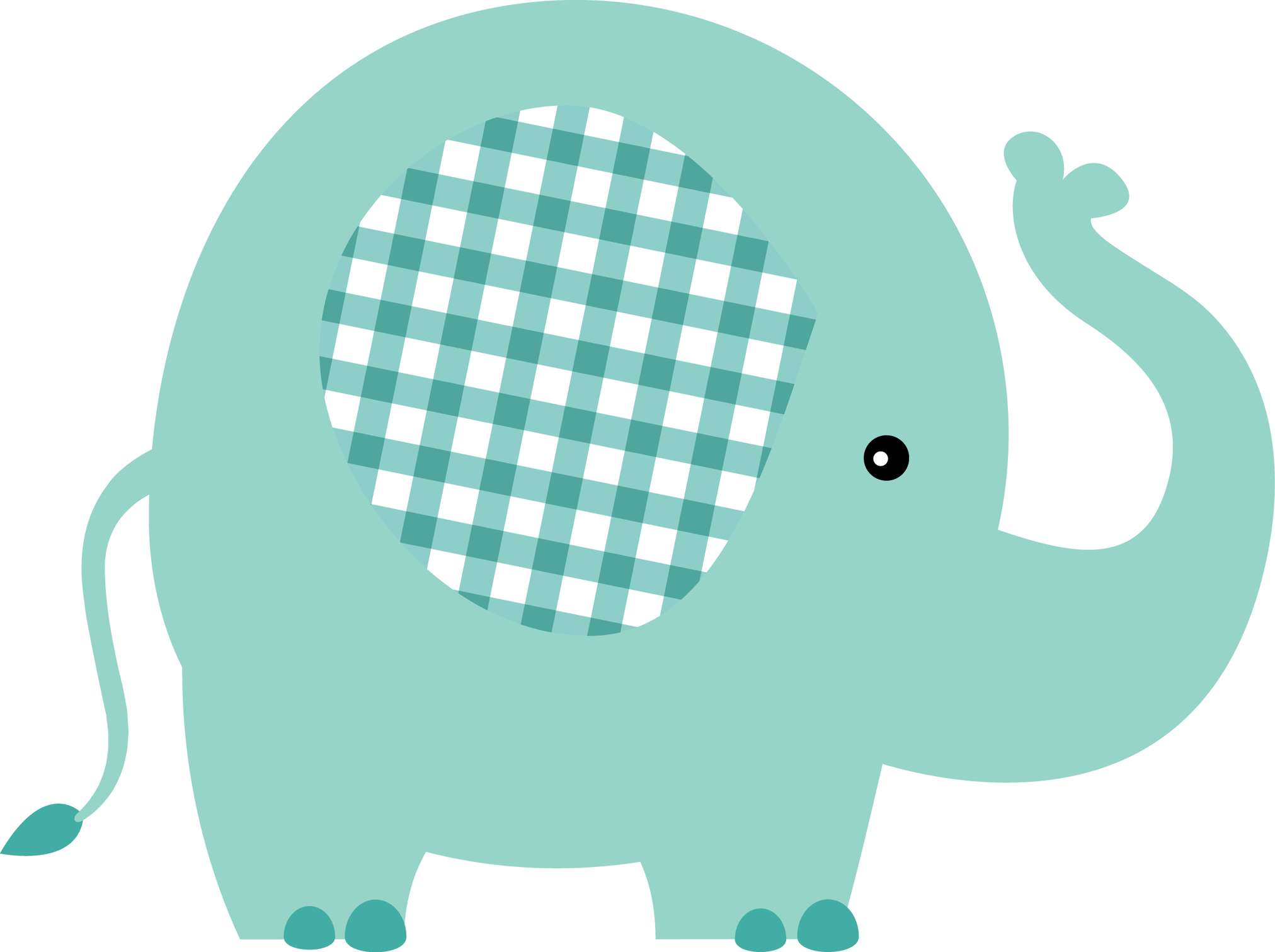 Elemento Elefante Cute Elefantinho Fofo Png (39)