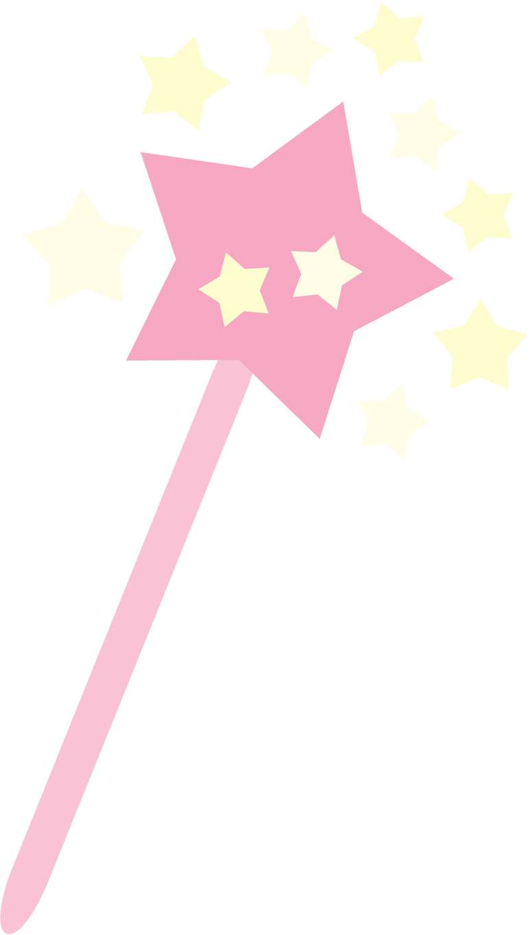 Varinha Mágica De Estrela Rosa Magia Png Grátis Para Baixar