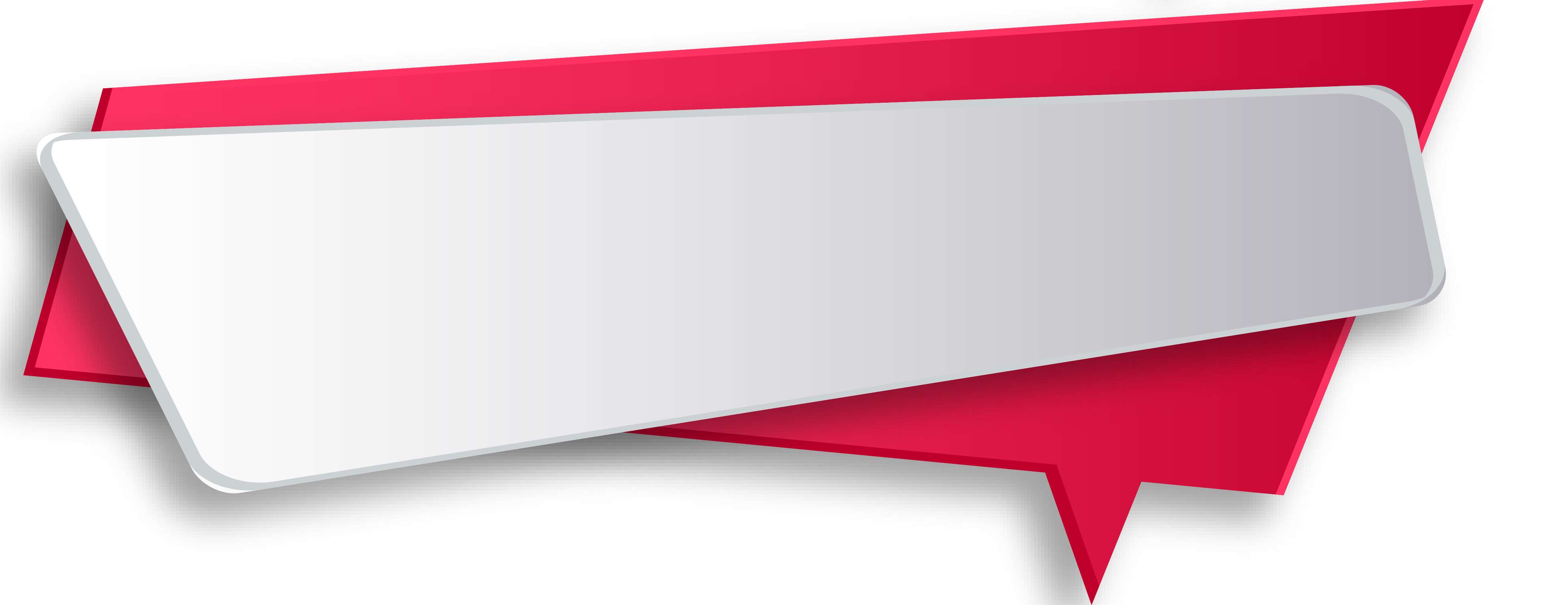 Balão De Discurso Vermelho E Branco Design Gráfico Png Grátis Para Baixar