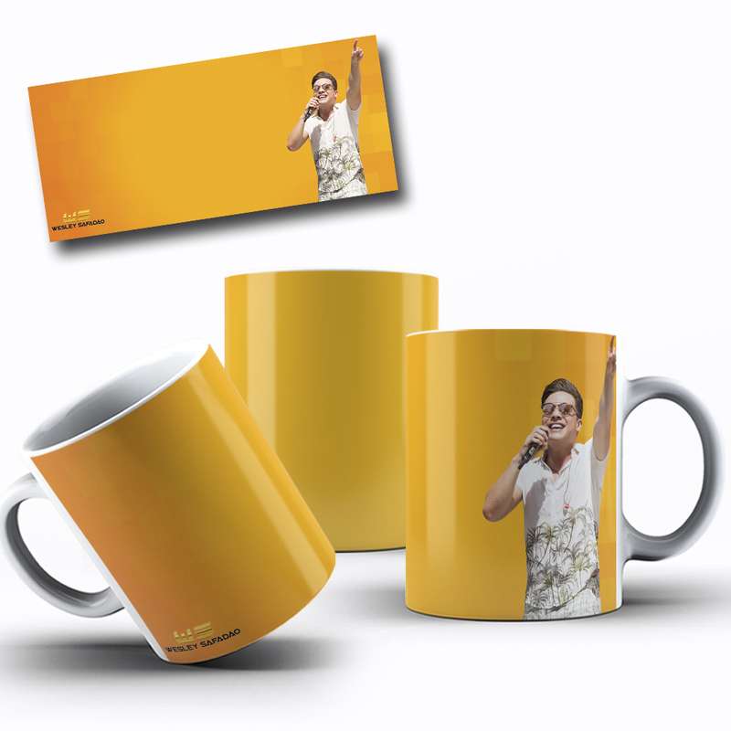 Arte Para Caneca Wesley Safadão Cantor 3