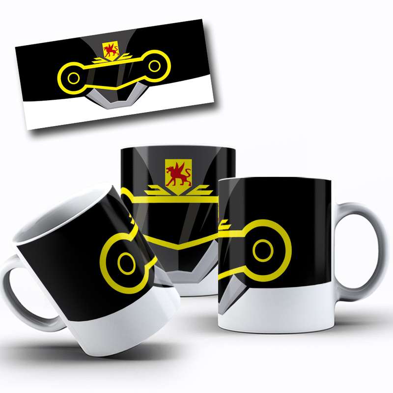 Arte Para Caneca Power Rangers