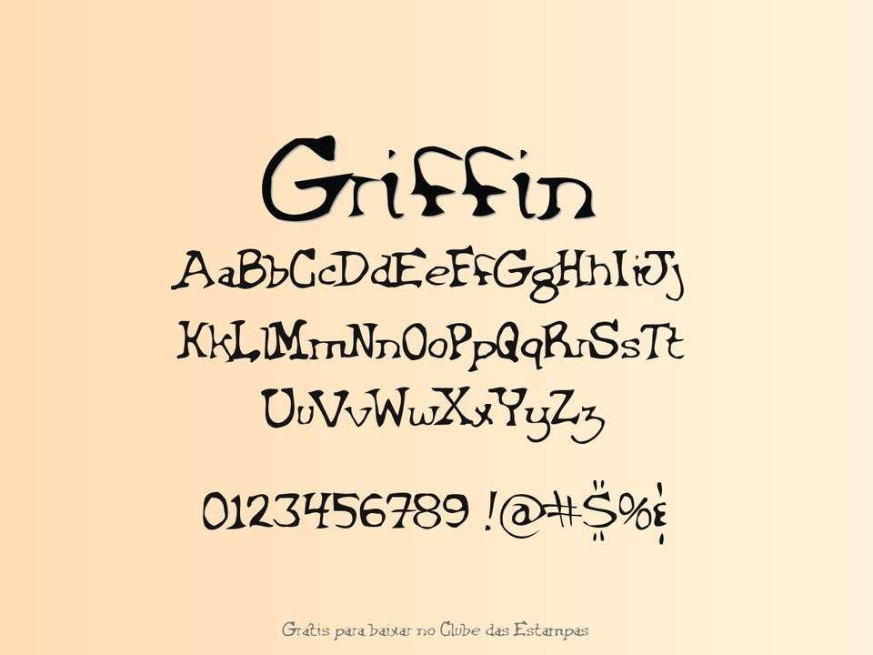Fonte Griffin Grátis Para Baixar