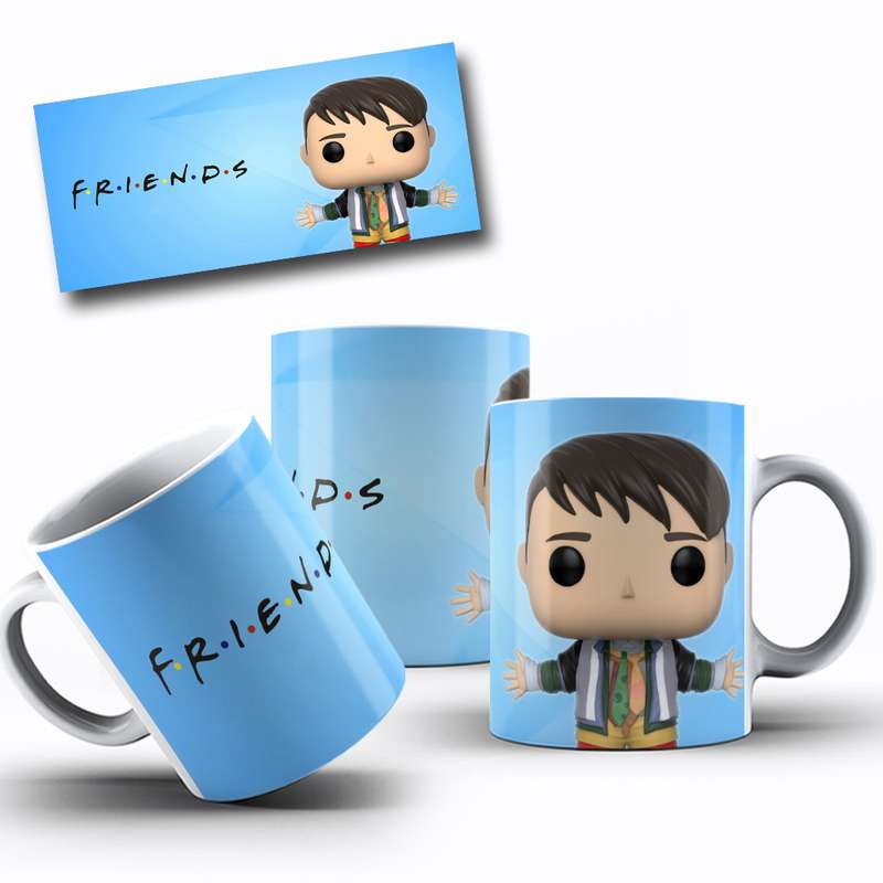 Arte Para Caneca Friends Funko