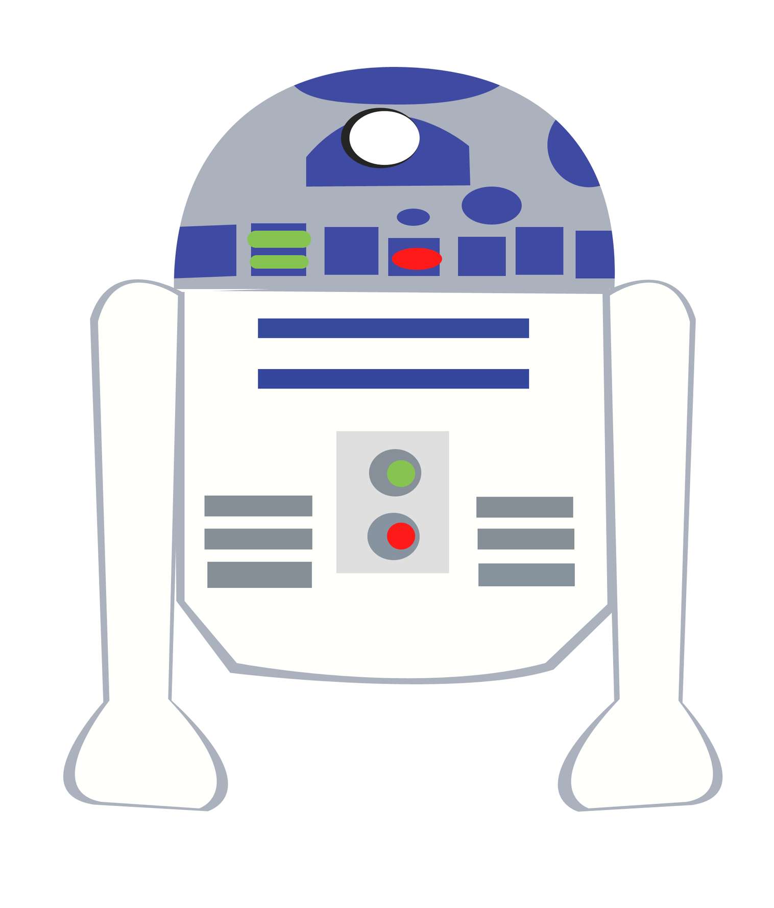 Robô Amigável Em Estilo Cartoon Robótica Png Grátis Para Baixar