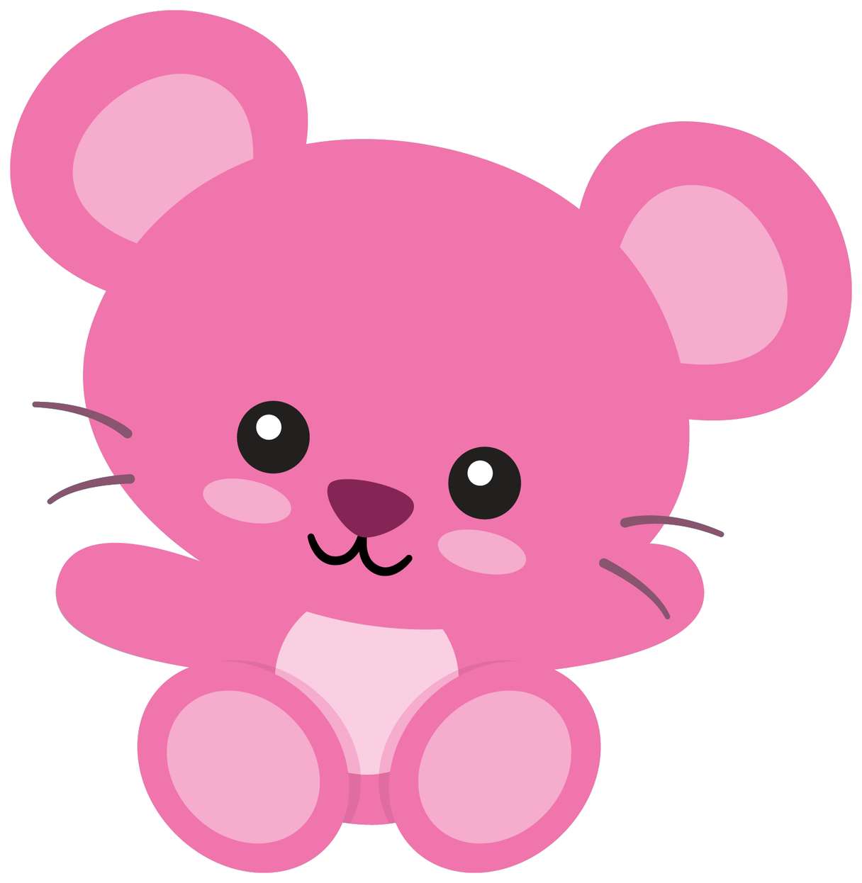 Elementos Animais Kamaii Cute Fofo Png (21)