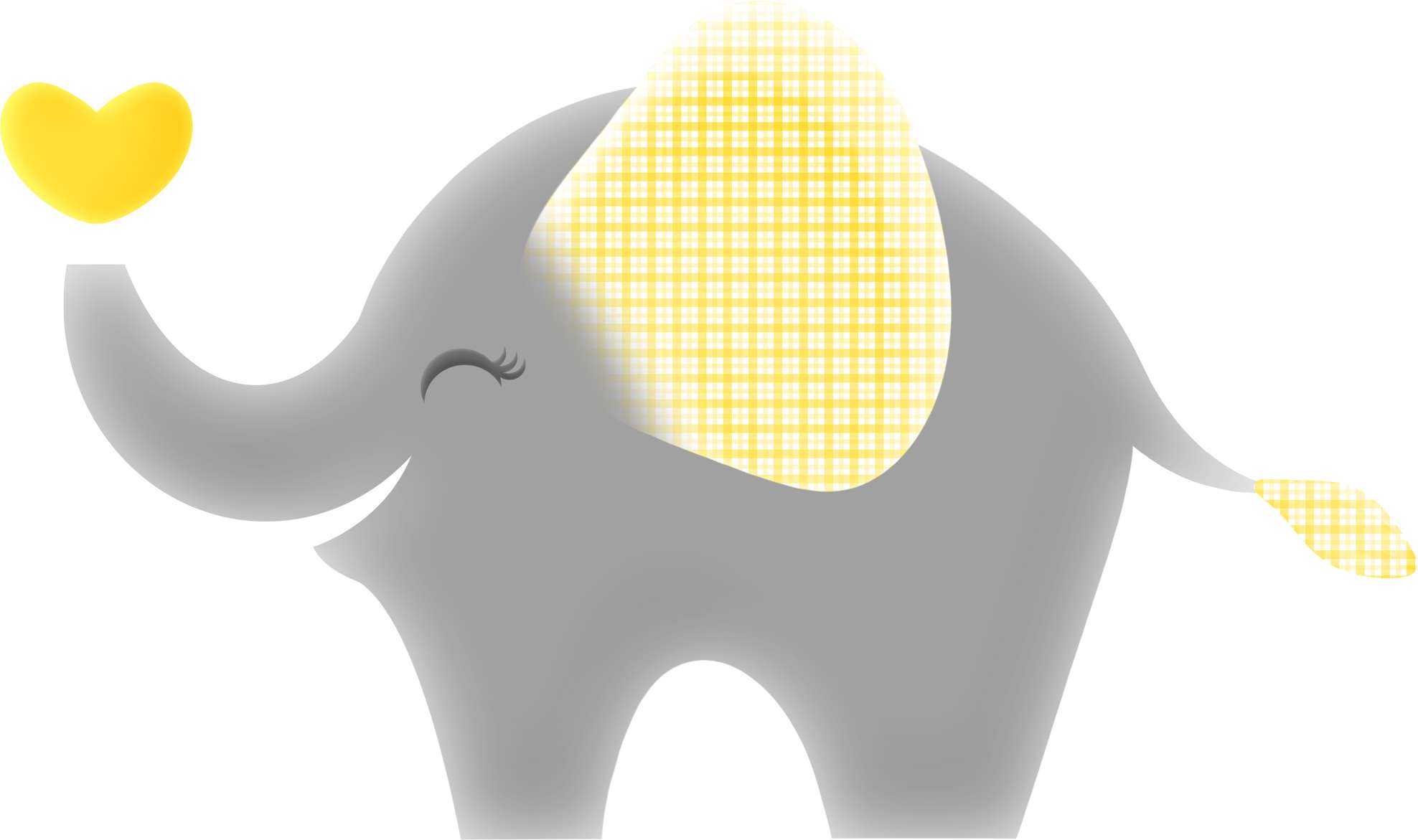Elemento Elefante Cute Elefantinho Fofo Png (9)