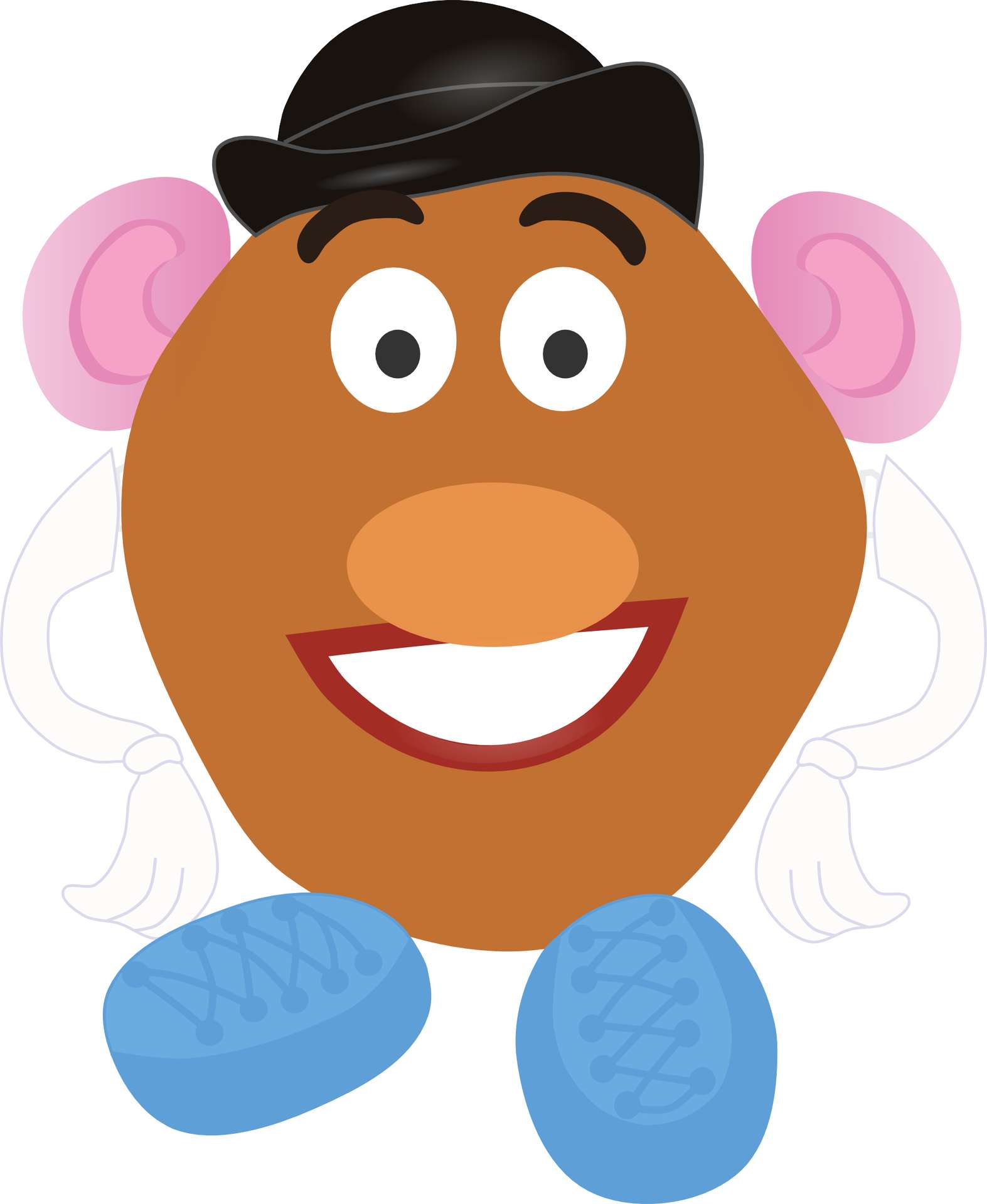 Personagem Cartunesco De Sorriso Largo Personagens Png Grátis Para Baixar