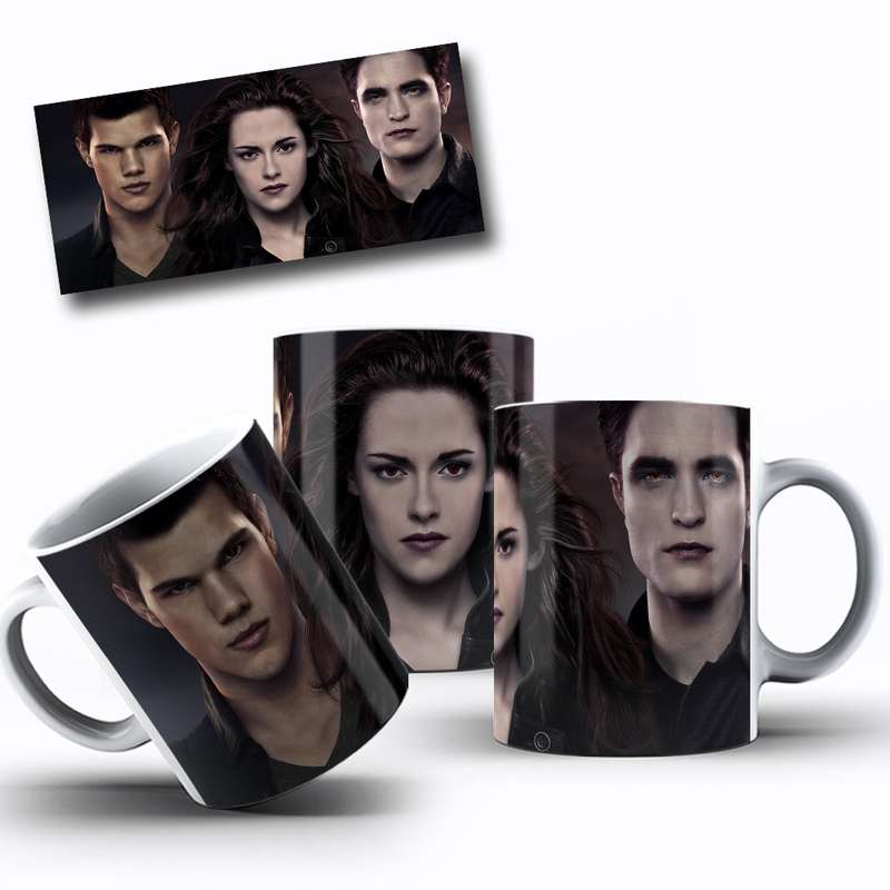 Arte Para Caneca Twilight Saga Personagens 19