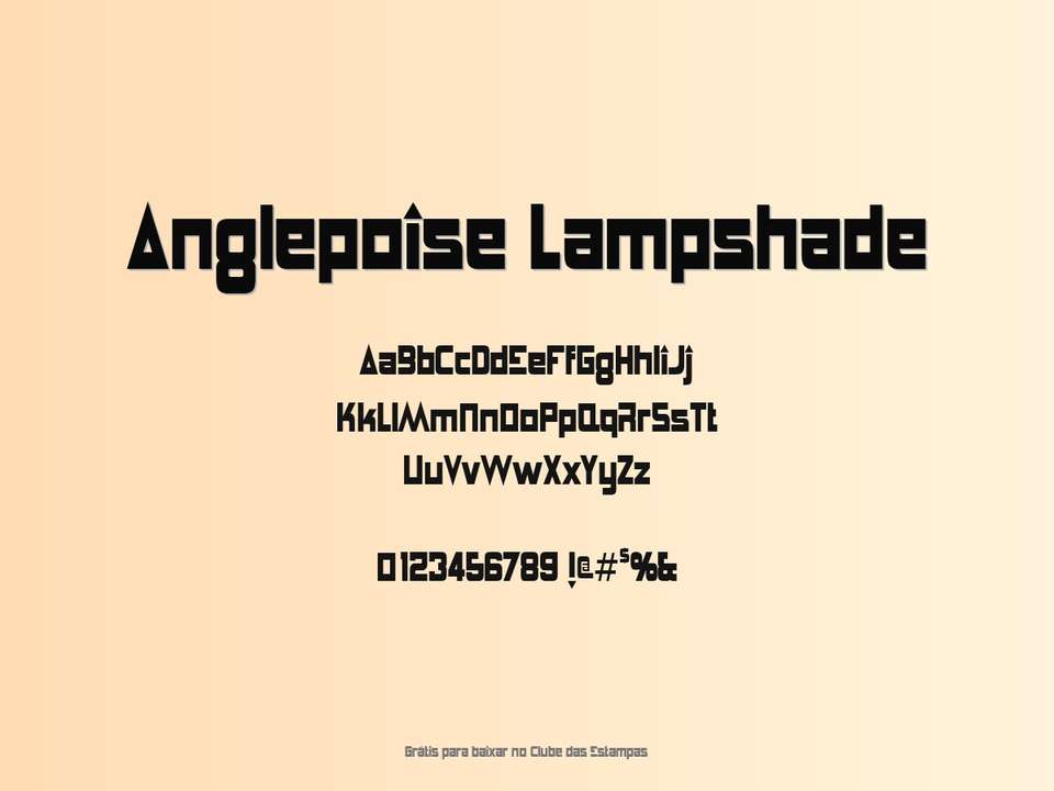 Fonte Anglepoise Lampshade Grátis Para Baixar