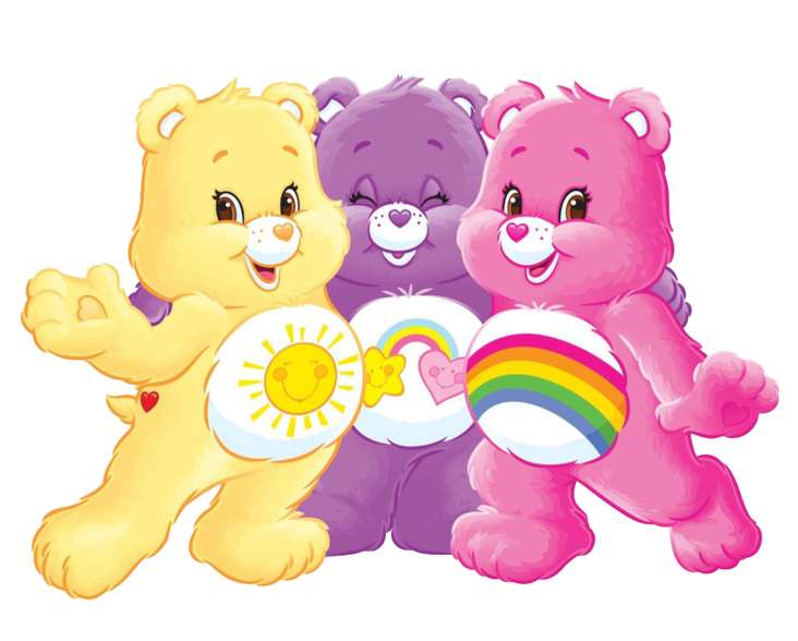 Ursinhos Carinhosos Coloridos Desenho Animado Png Grátis Para Baixar