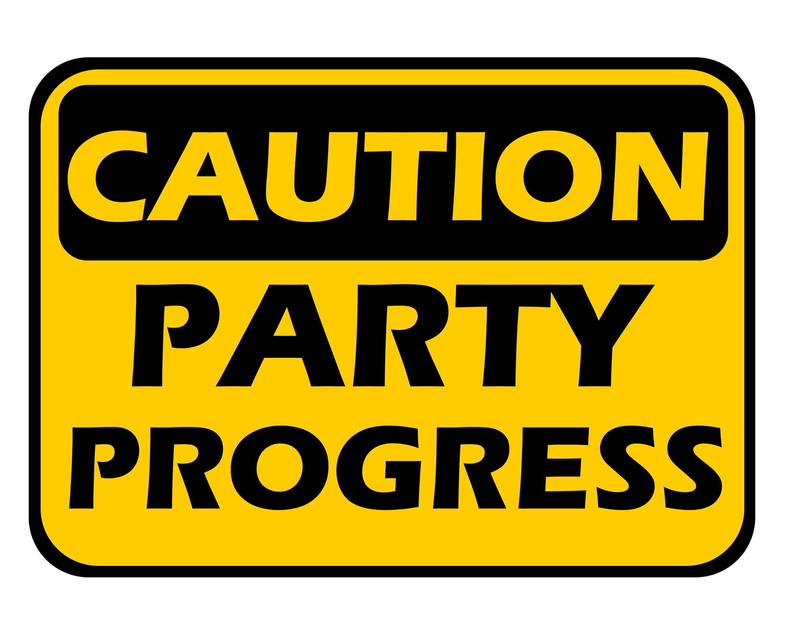 Placa De Aviso Político Progressista Política Png Grátis Para Baixar
