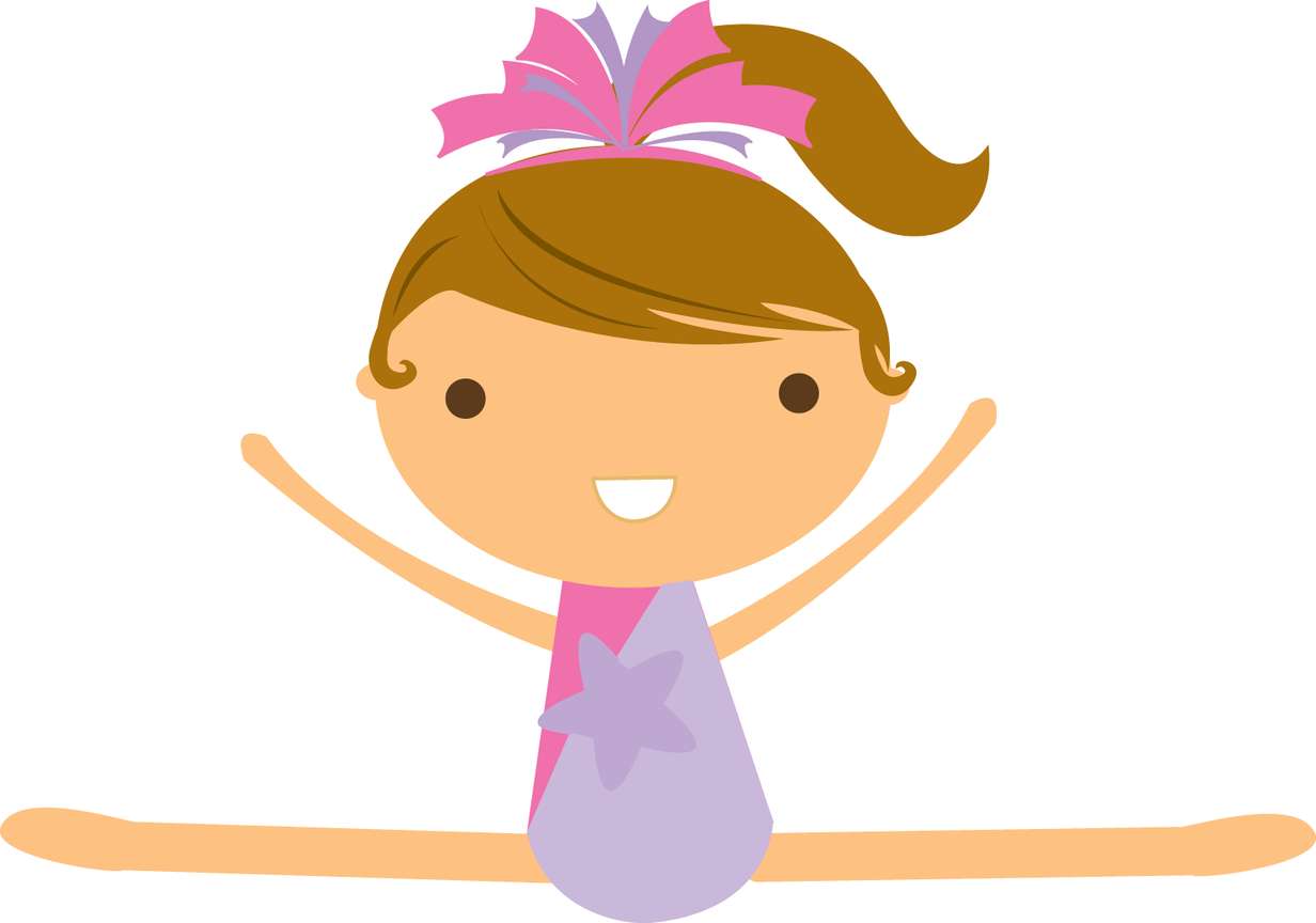 Menina Cartoon Sorrindo E Alegre Personagem Infantil Png Grátis Para Baixar