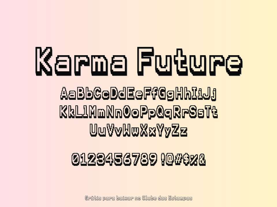 Fonte Karma Future Grátis Para Baixar