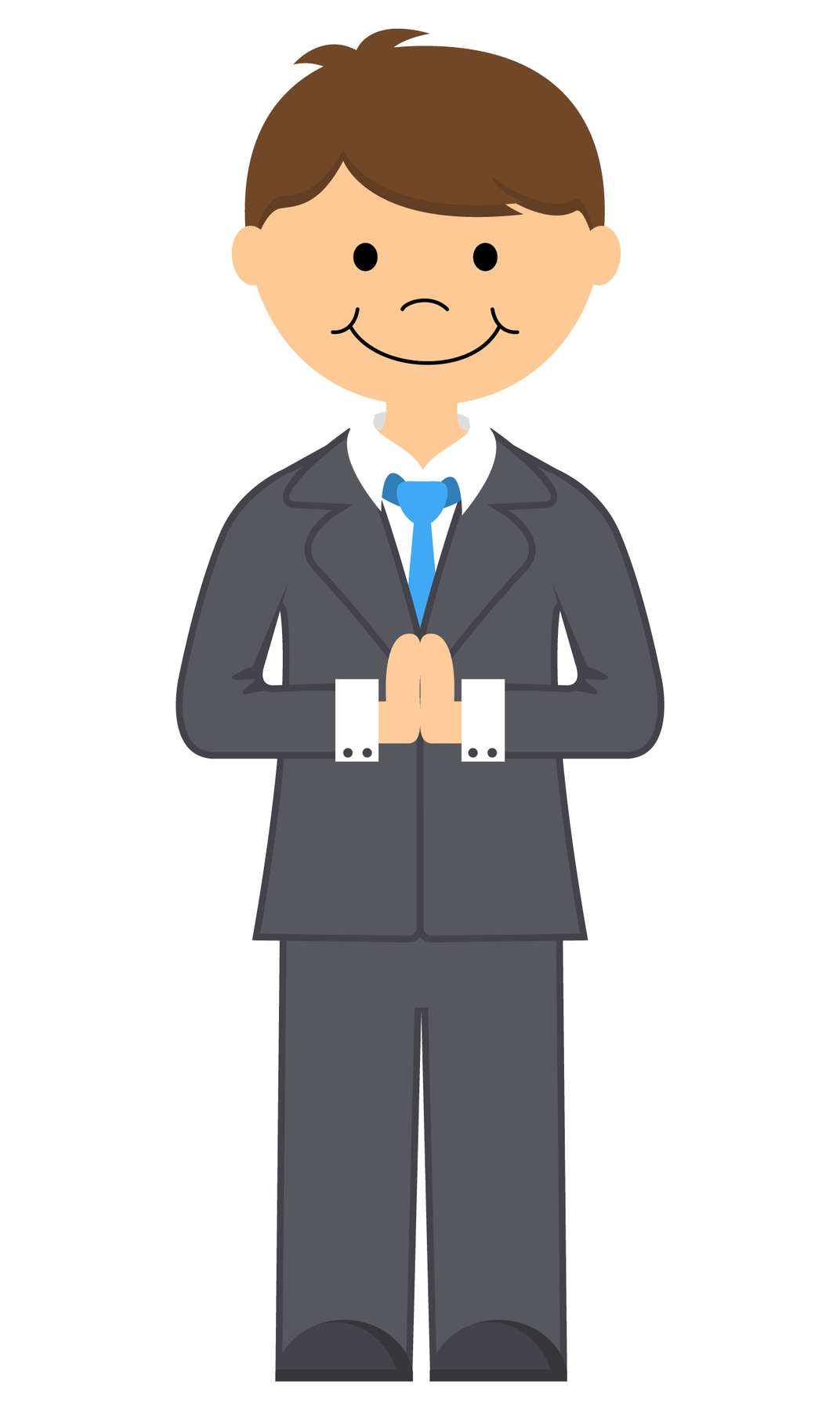 Homem Em Terno Corporativo Personagem Png Grátis Para Baixar