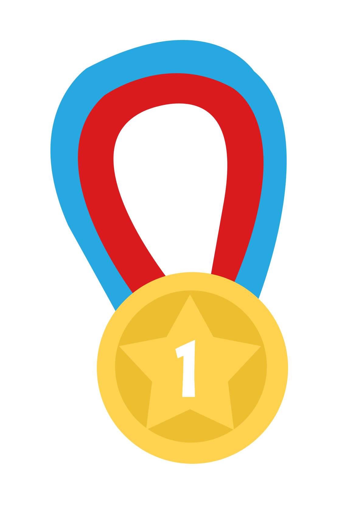 Medalha De Primeiro Lugar Premiação Png Grátis Para Baixar