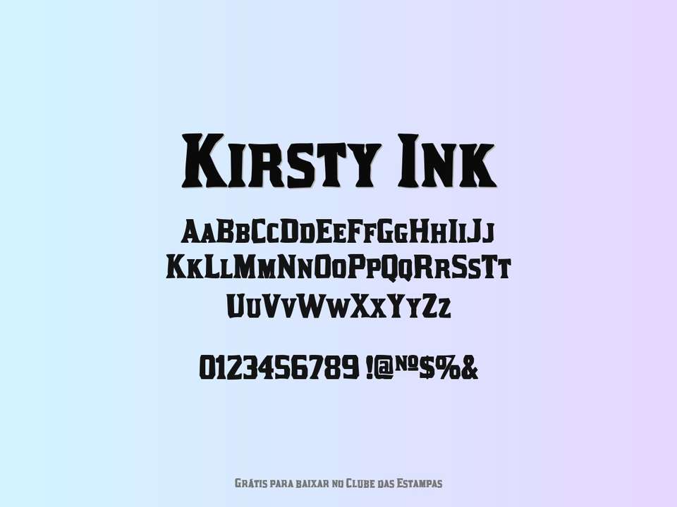 Fonte Kirsty Ink Grátis Para Baixar