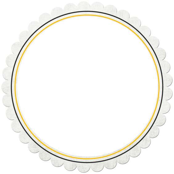 Moldura Circular Decorativa Design Gráfico Png Grátis Para Baixar