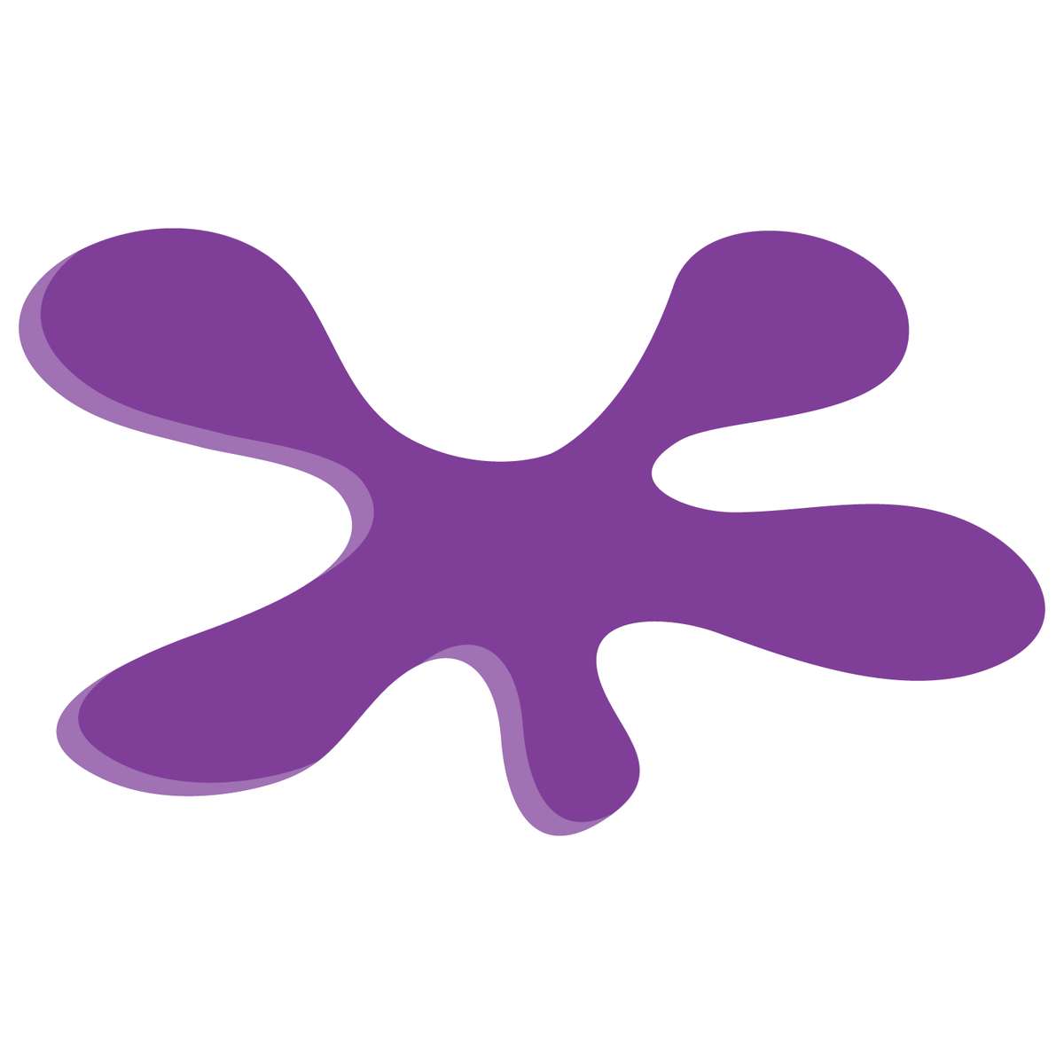 Desenho Floral Roxo Abstrato Elementos Decorativos Png Grátis Para Baixar