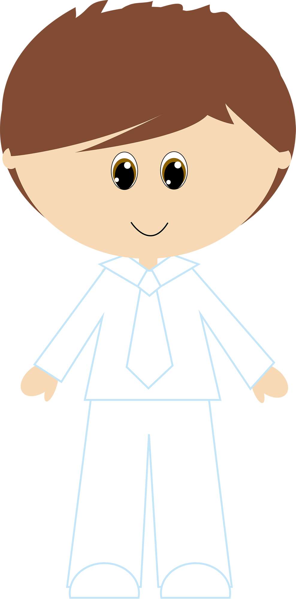 Desenho De Menino Em Traje Formal Personagem Png Grátis Para Baixar