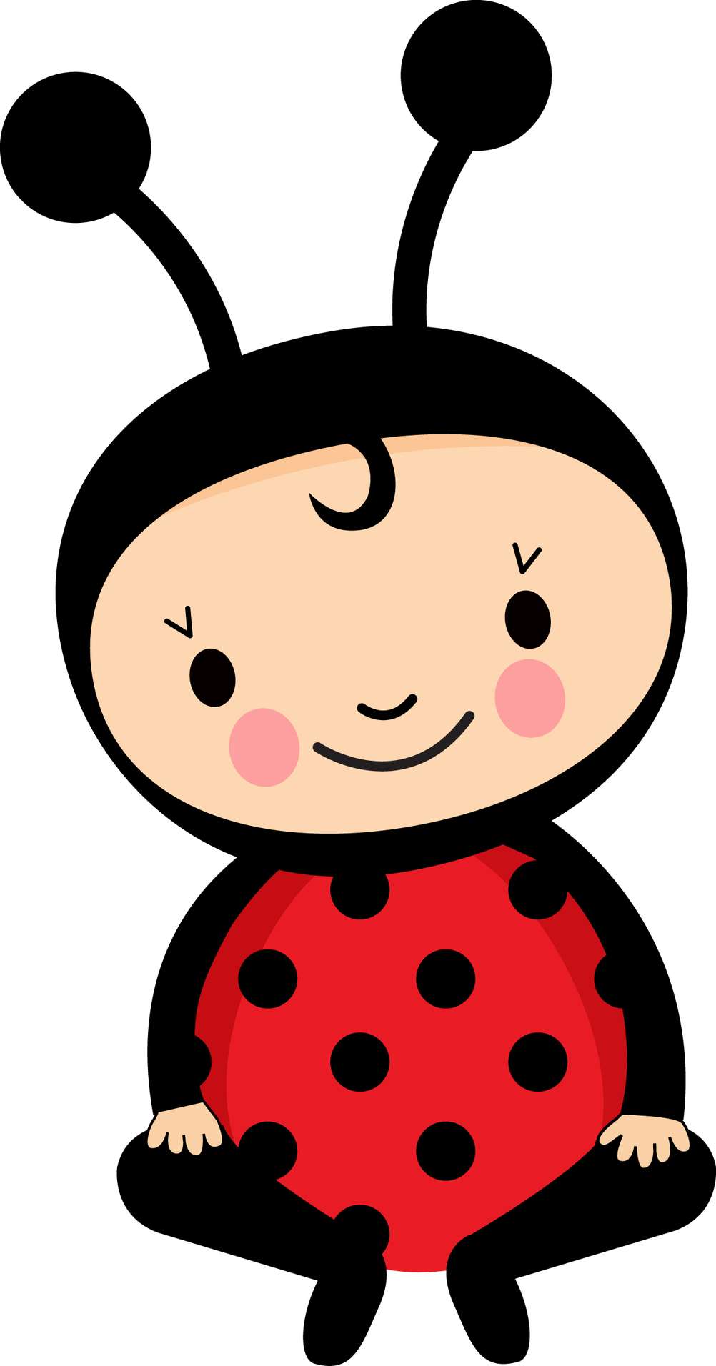 Elemento Joaninha Fofa Cute Png (49)