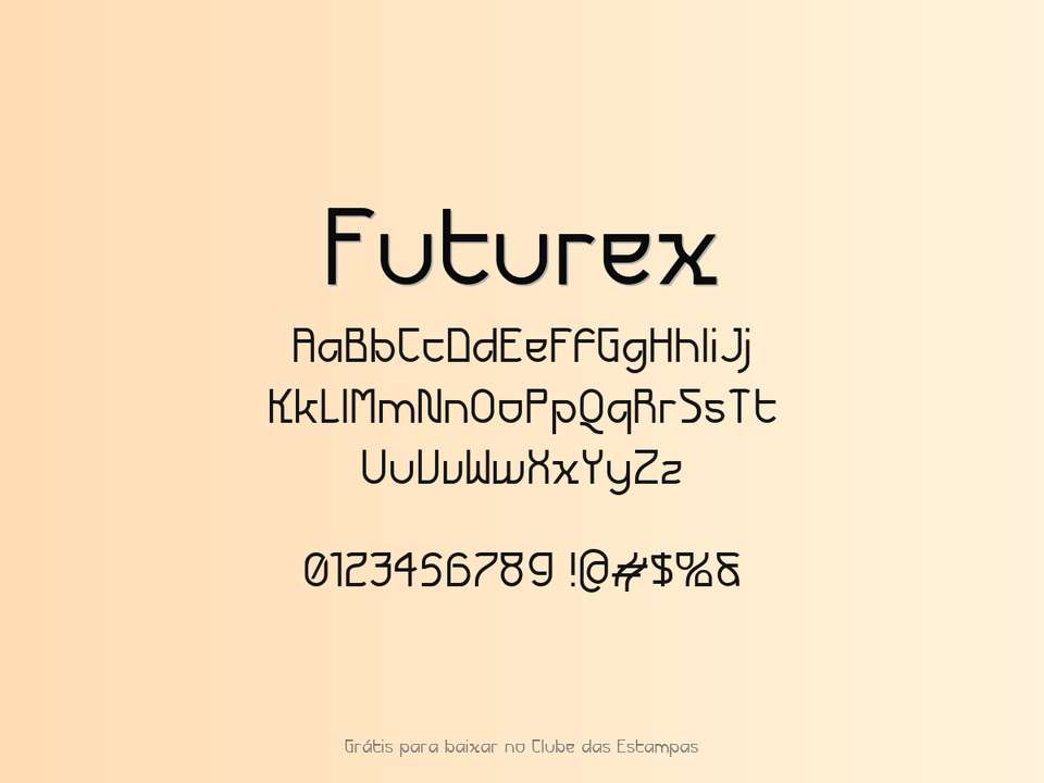 Fonte Futurex Grátis Para Baixar