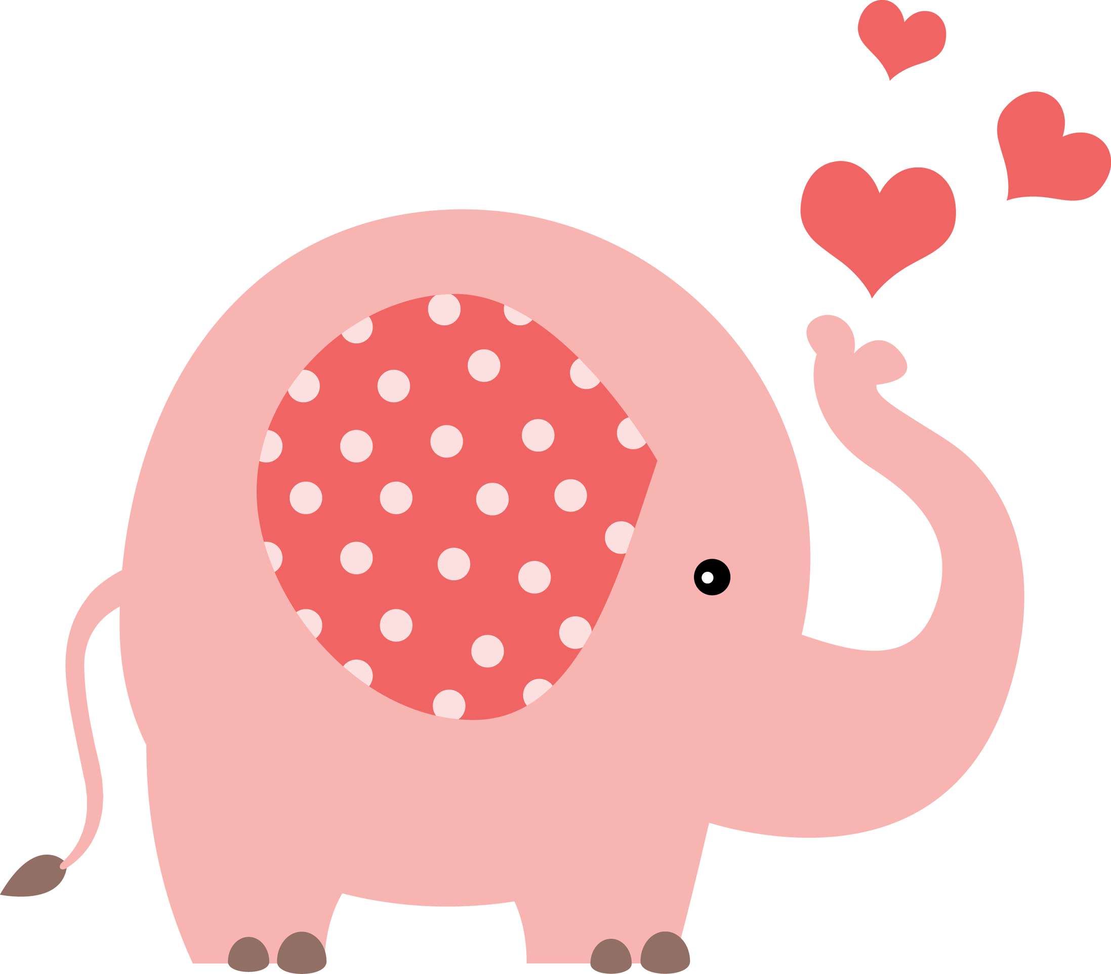 Elemento Elefante Cute Elefantinho Fofo Png (105)