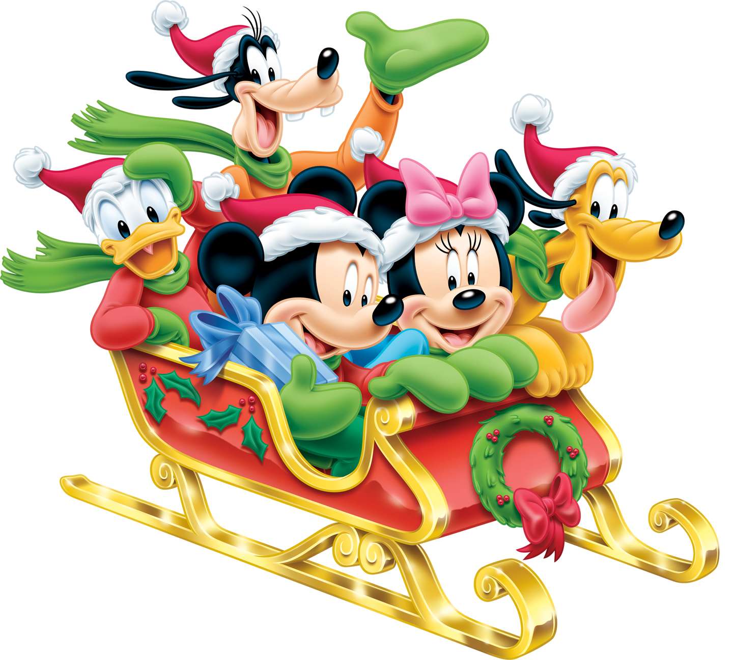 Personagens Disney Em Natal Personagens Png Grátis Para Baixar
