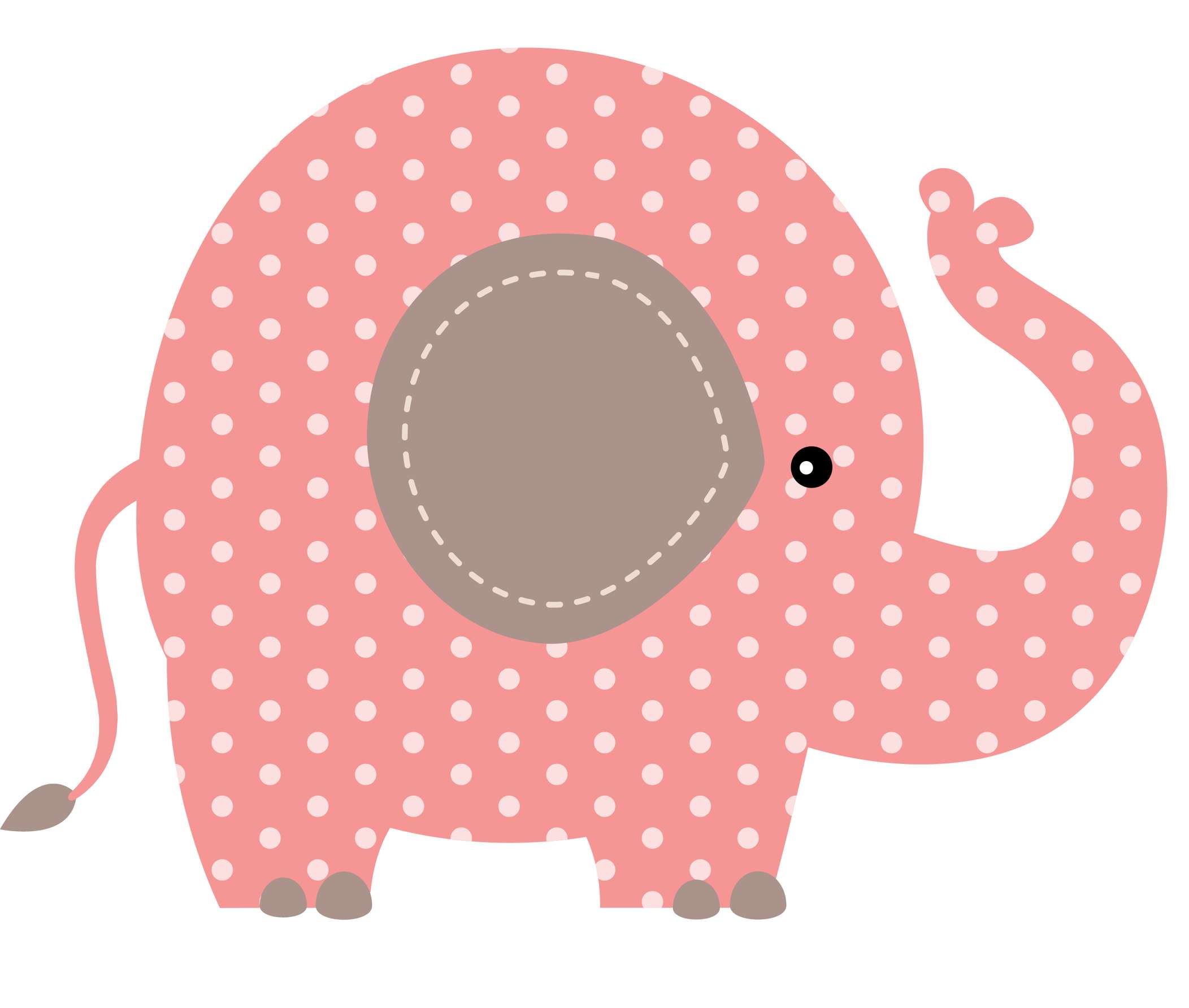 Elemento Elefante Cute Elefantinho Fofo Png (60)