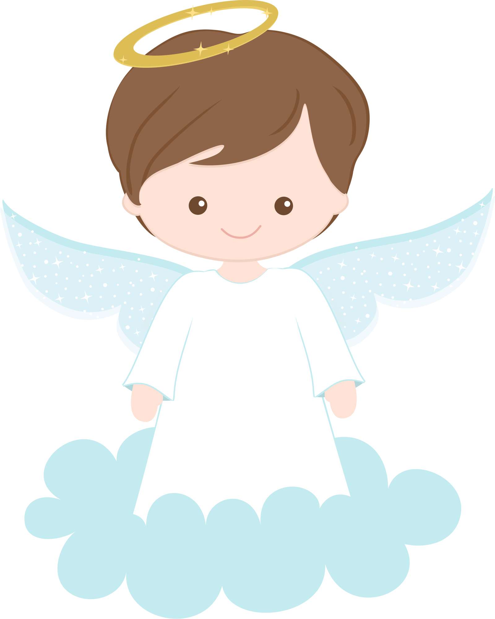Anjo Infantil Em Nuvem Anjos Png Grátis Para Baixar Original-67