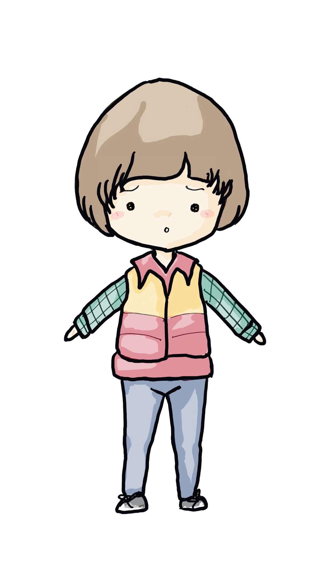 Personagem Desenho Animado Jovem Personagens Png Grátis Para Baixar