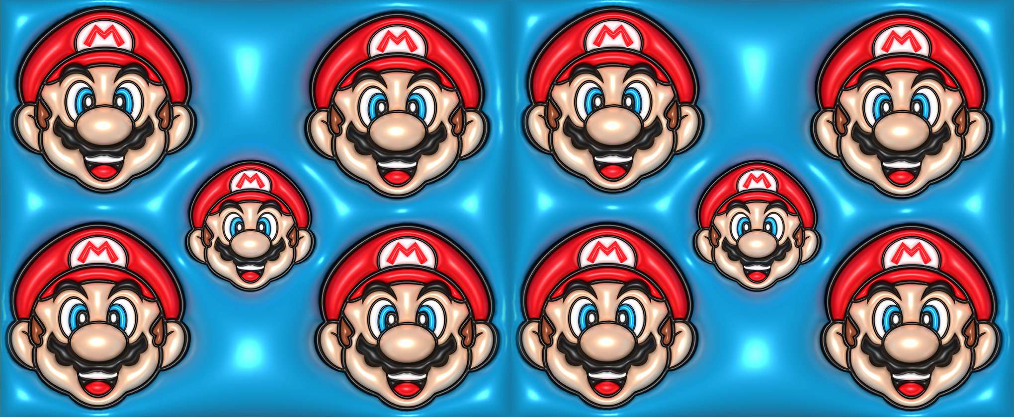 Padrão Repetido Do Personagem Mario Videogame Png Arte Para Caneca Grátis Pra Baixar