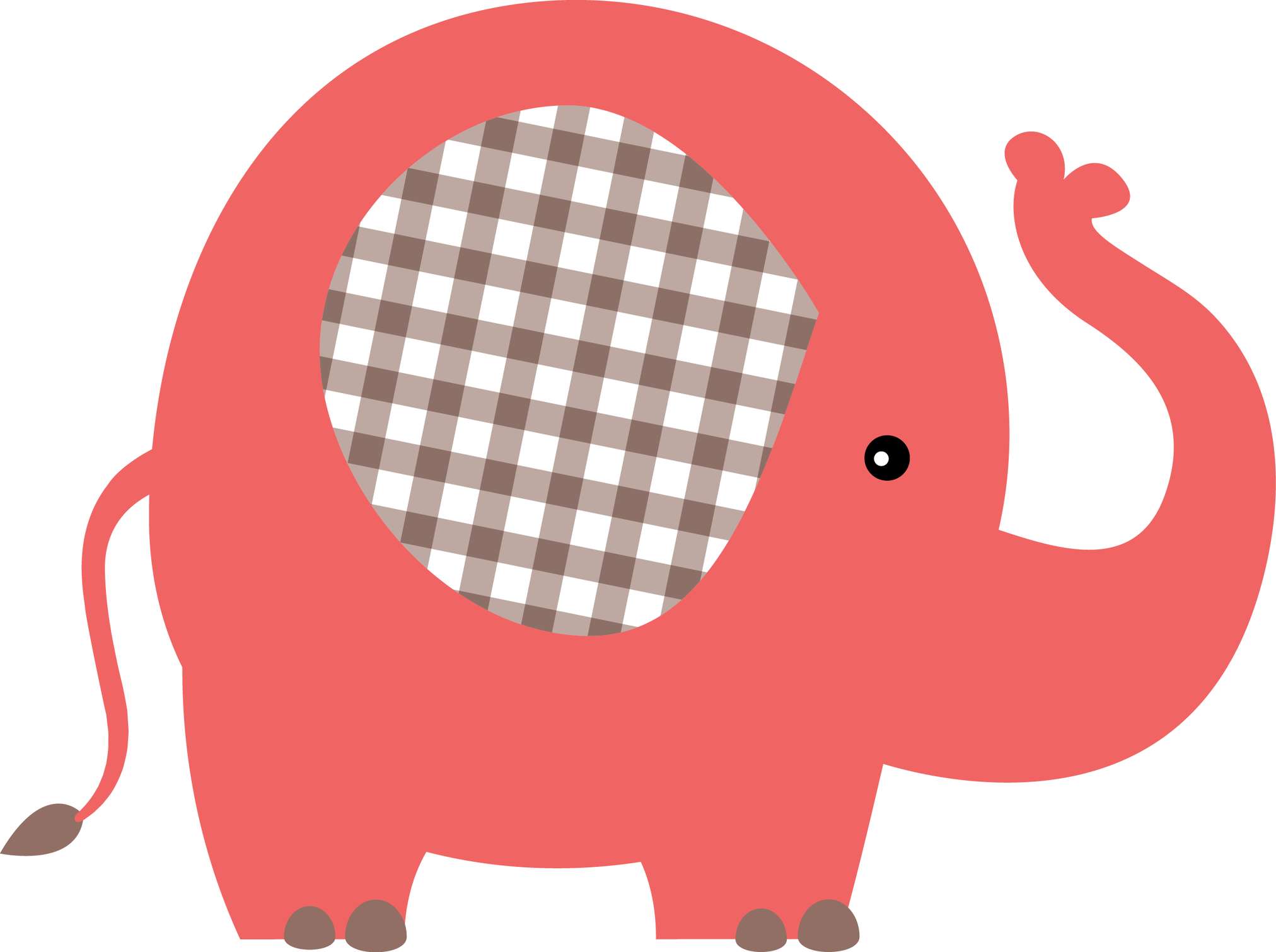 Elemento Elefante Cute Elefantinho Fofo Png (103)