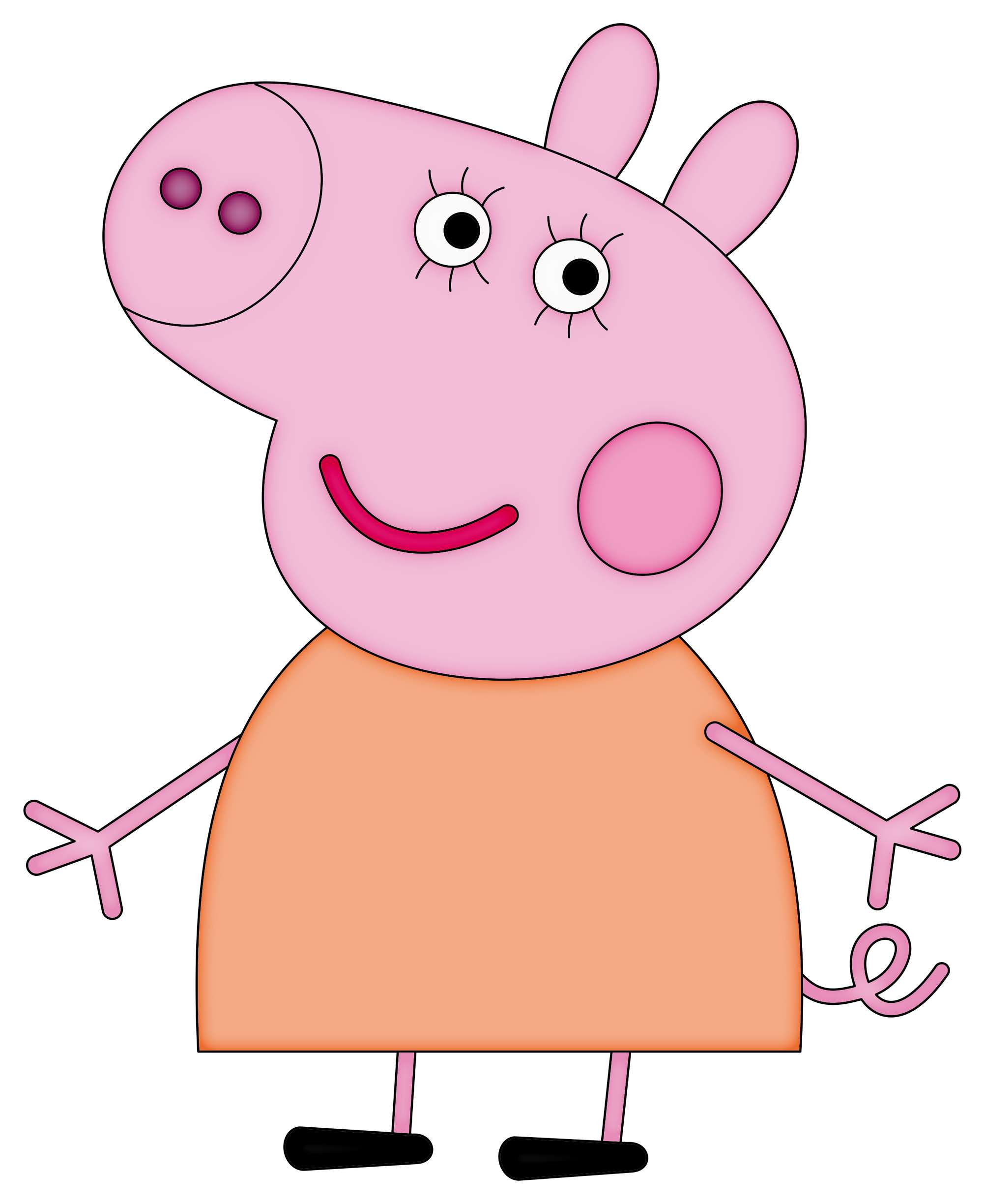 Porco Espeto Personagem Animação Png Grátis Para Baixar