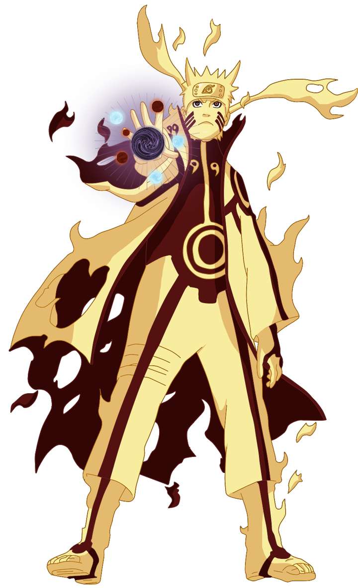 Naruto Modo Baryon Anime Png Grátis Para Baixar Vetor