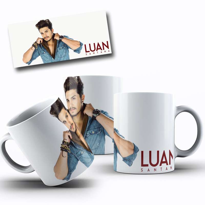 Arte Para Caneca Luan Santana Cantor 6