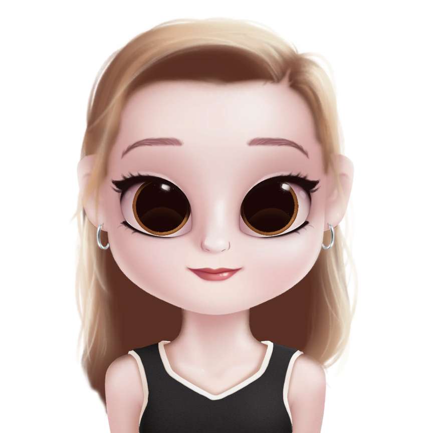 Desenho De Menina Loira Personagens Png Grátis Para Baixar