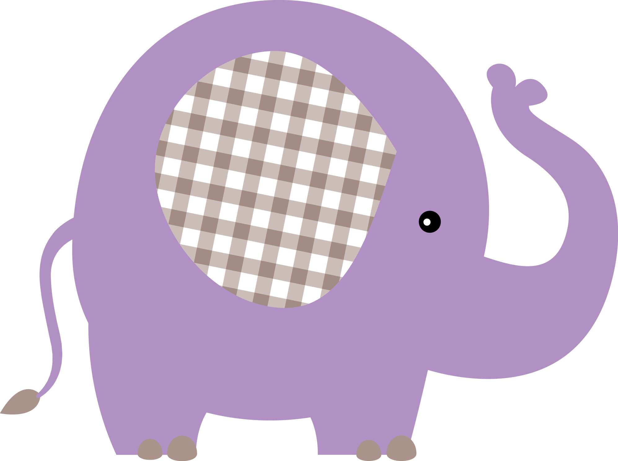 Elemento Elefante Cute Elefantinho Fofo Png (144)