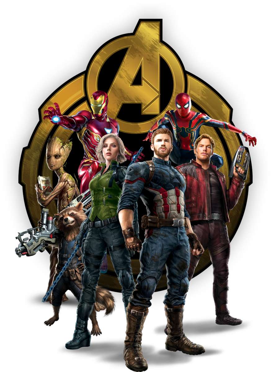 Equipe Vingadores Marvel Super Heróis Png Grátis Para Baixar