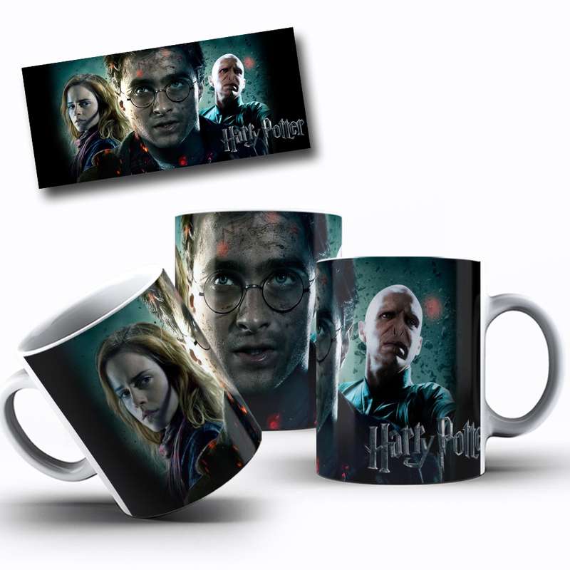 Arte Para Caneca Harry Potter Personagens Serie Cartoon 18