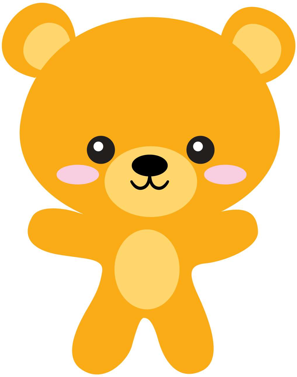 Elementos Animais Kamaii Cute Fofo Png (3)