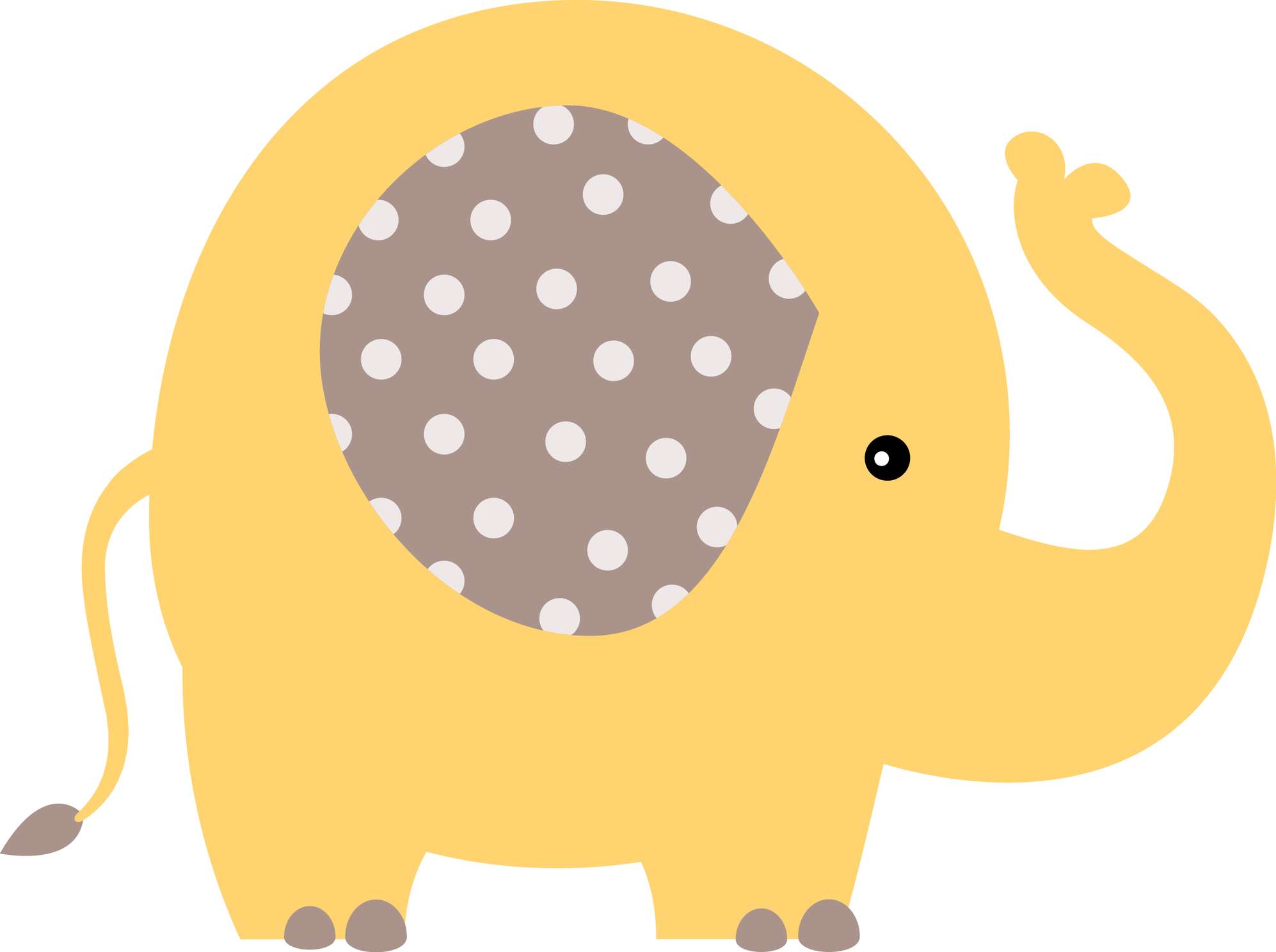 Elemento Elefante Cute Elefantinho Fofo Png (214)