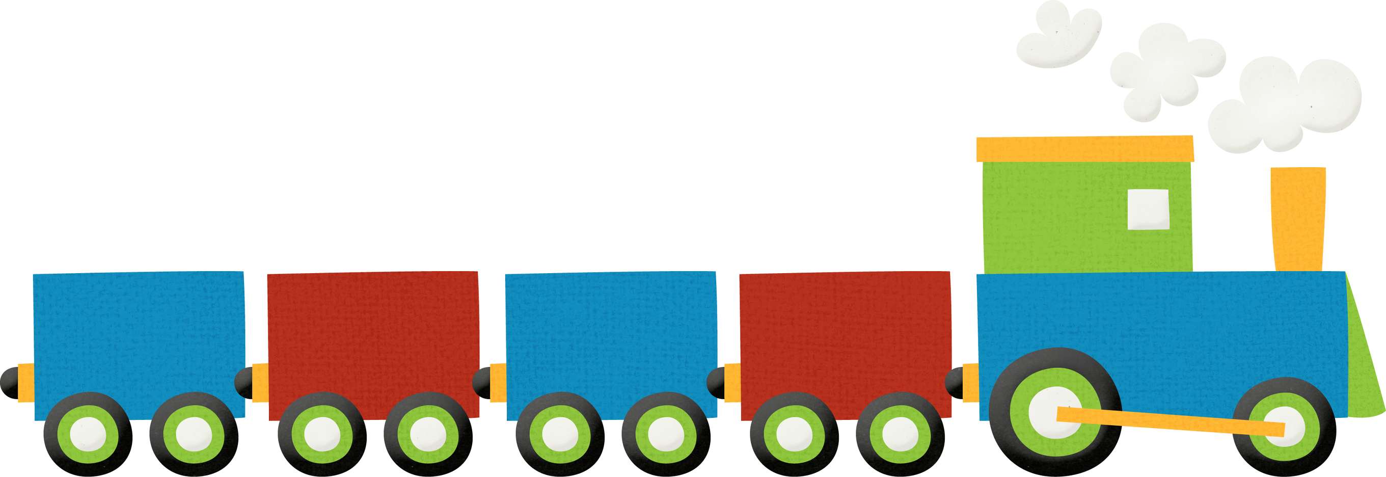 Comboio Ferroviário Infantil Transporte Png Grátis Para Baixar