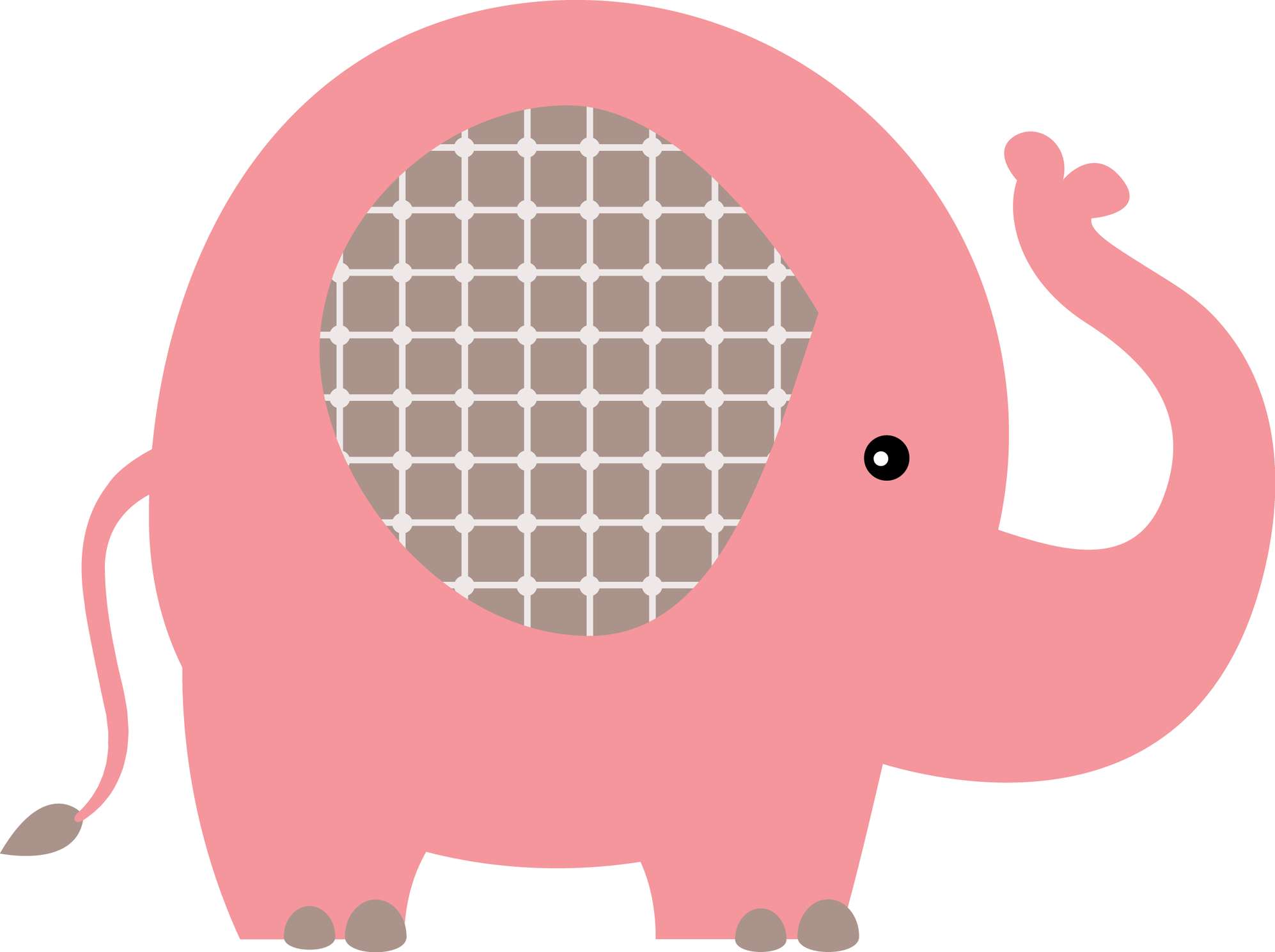 Elemento Elefante Cute Elefantinho Fofo Png (203)