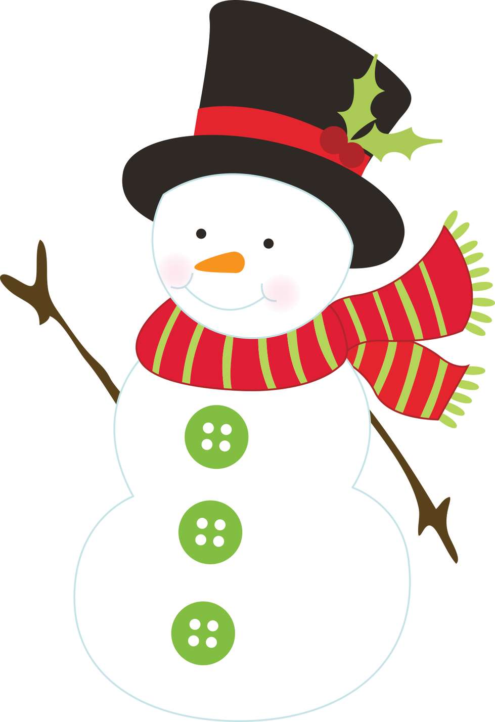 Boneco De Neve Natalino Alegre Inverno Png Grátis Para Baixar