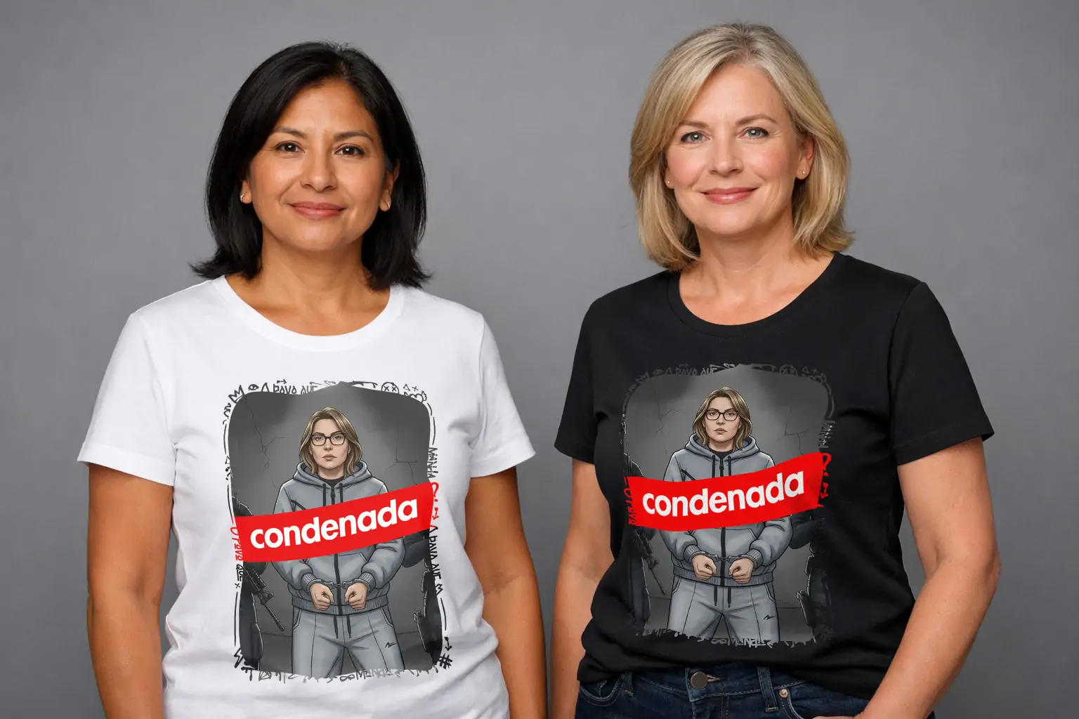 Arte polemica janja luis lula inacio da silva condenada para camiseta